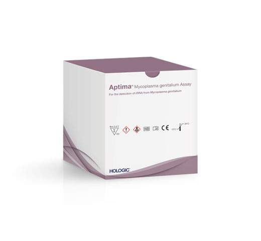 Hologic Aptima® Mycoplasma genitalium Assay in white background