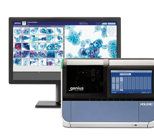 Hologic Genius™ Digital Diagnostics System in white background