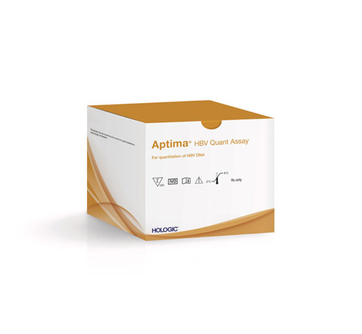 Hologic Aptima™ HBV Quant Assay in white background