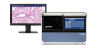 Genius Digital Diagnostics Imager and monitor showing cervical cells