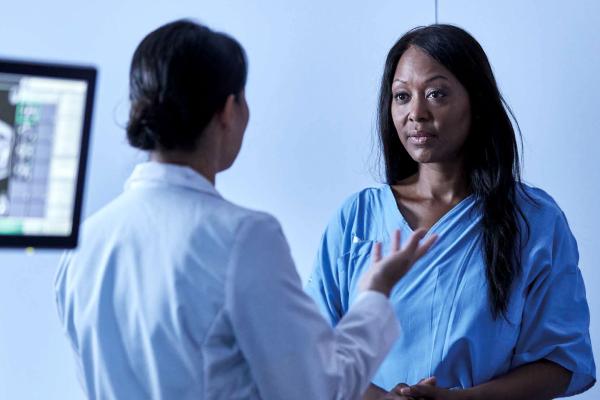 Doctor and Patient Speaking