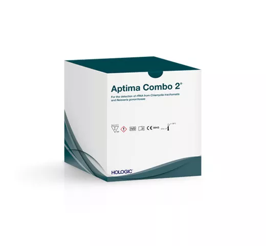 Image of Aptima Combo 2® Assay (for CT/NG) box on white background