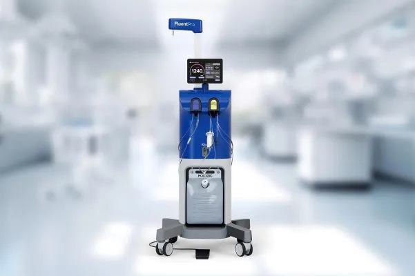 An image of Fluent® Pro Fluid Management System system in hospital setting