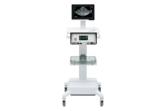 Sonata system cart with SMART tablet and RF-generator
