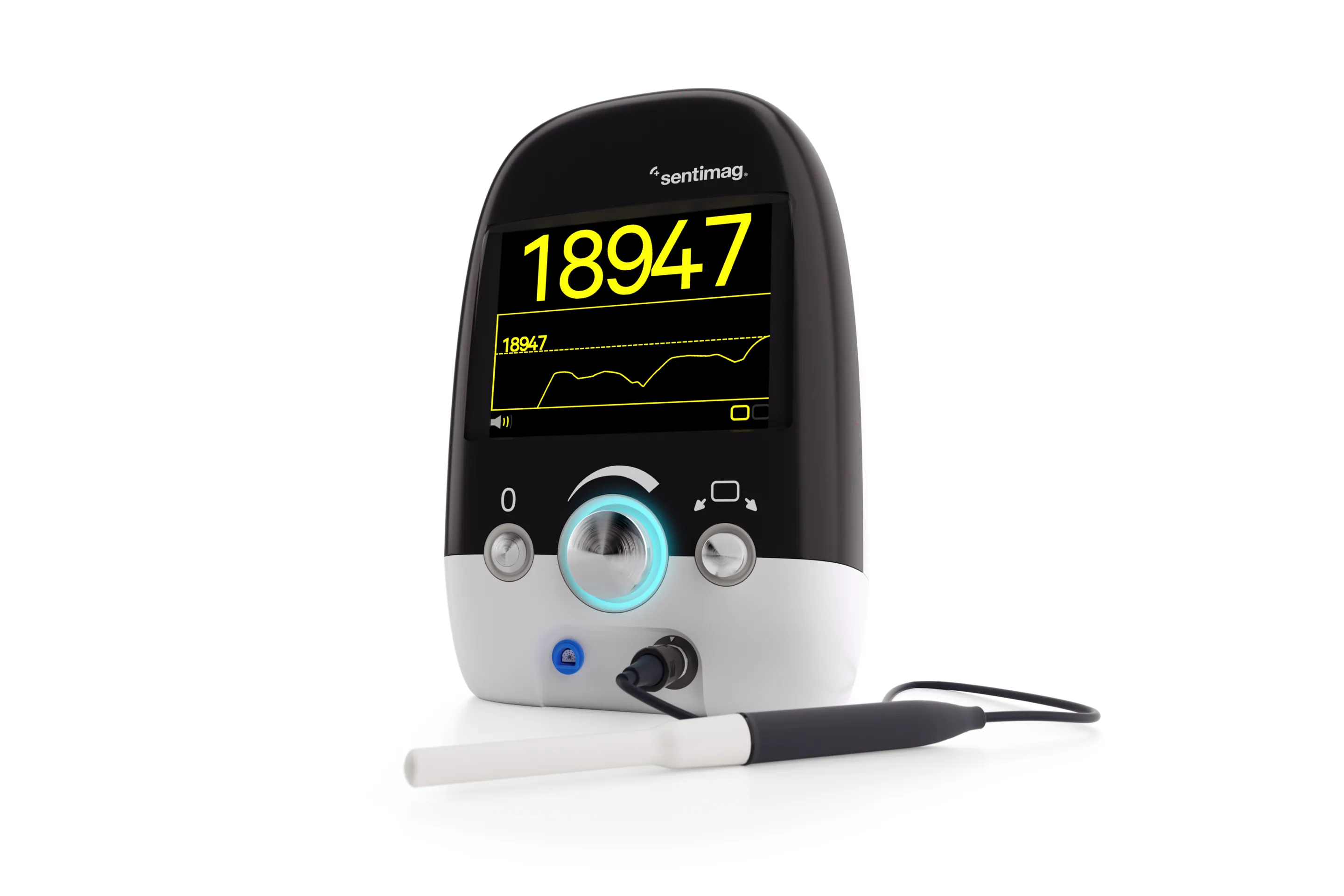 Sentimag device with probe