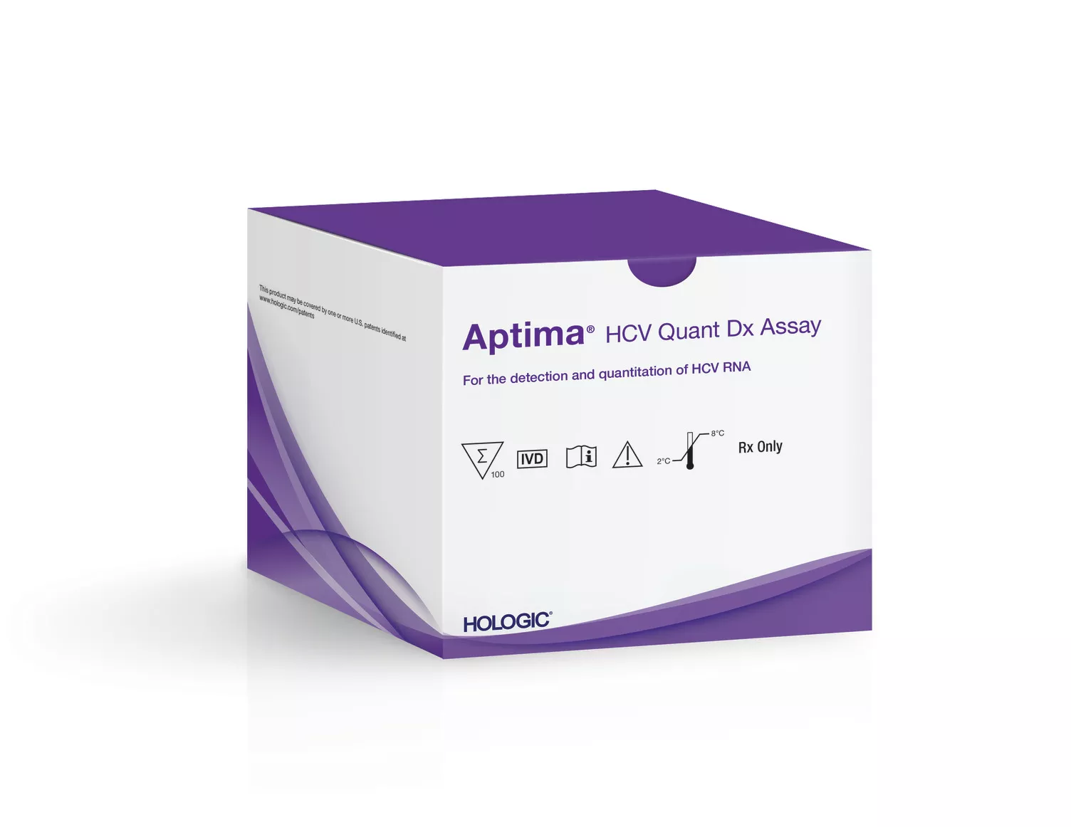 image of Aptima™ HCV Quant Dx Assay on white background