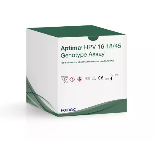 Aptima HPV Genotype Box on white background