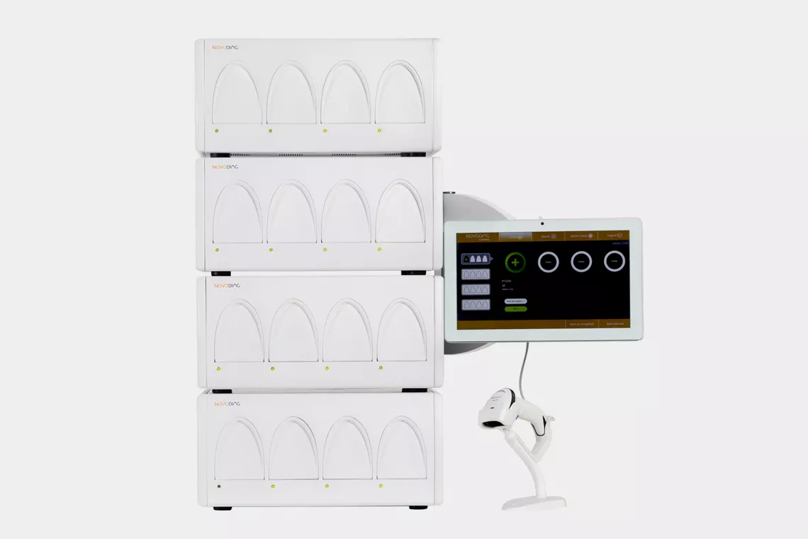 Medical System on white background