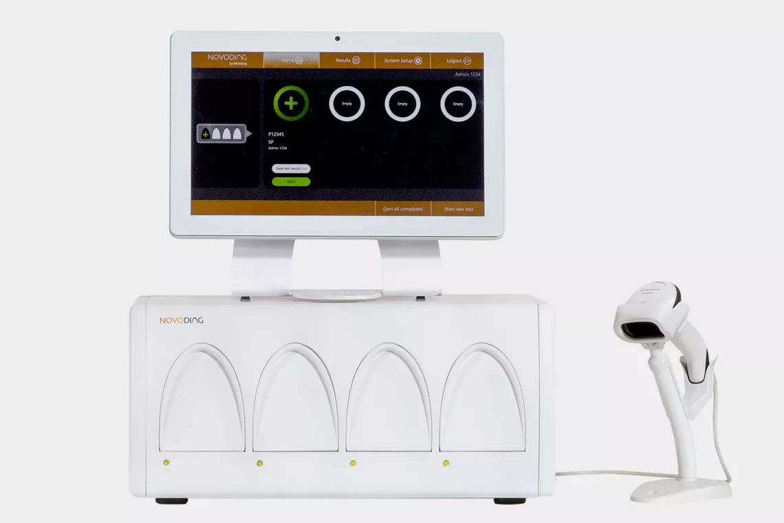 Medical System on white background
