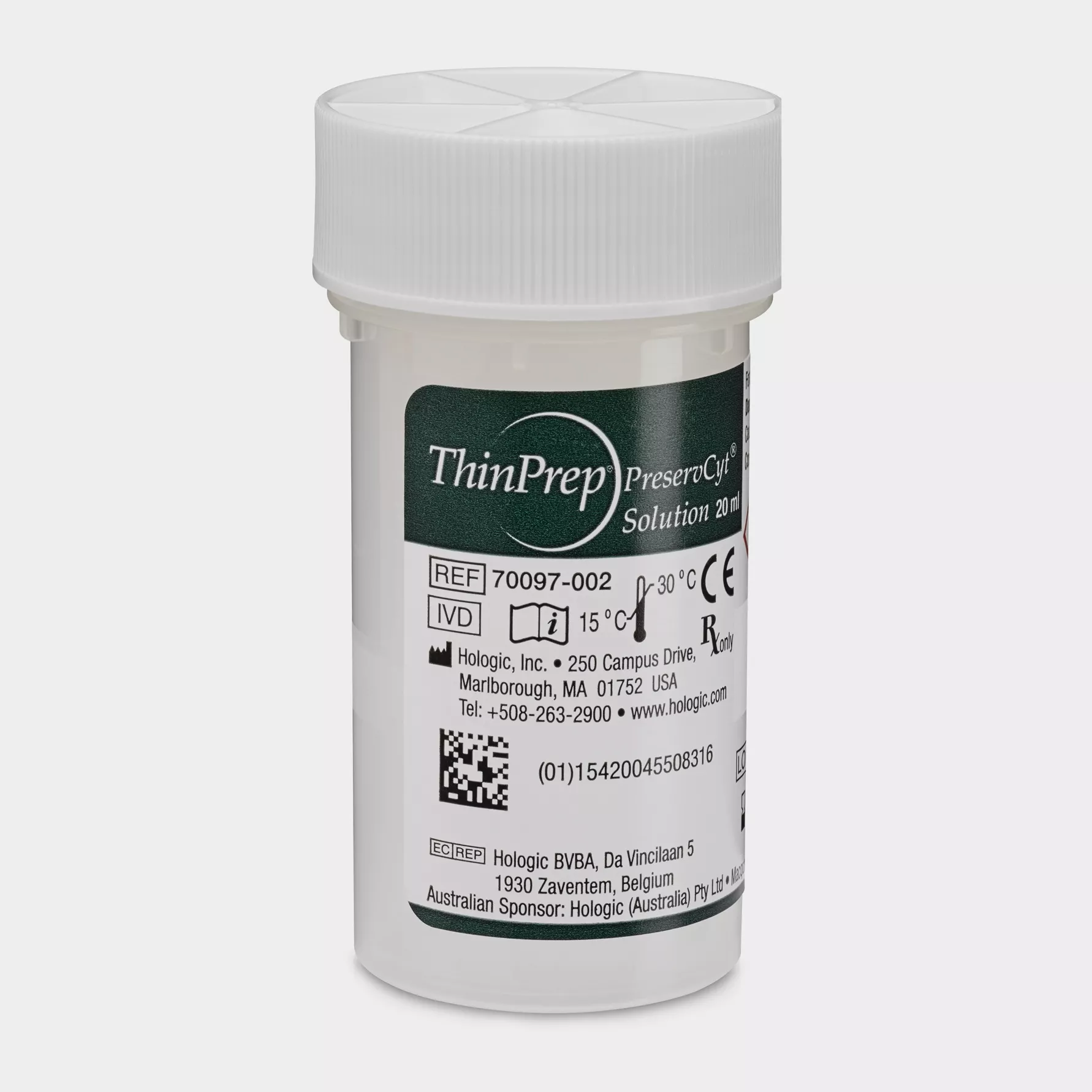 ThinPrep PreservCyt Solution on white background