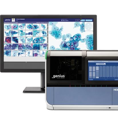 Hologic Genius™ Digital Diagnostics System mot vit bakgrund