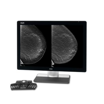 白い背景にホロジック Intelligent 2D Imaging テクノロジー